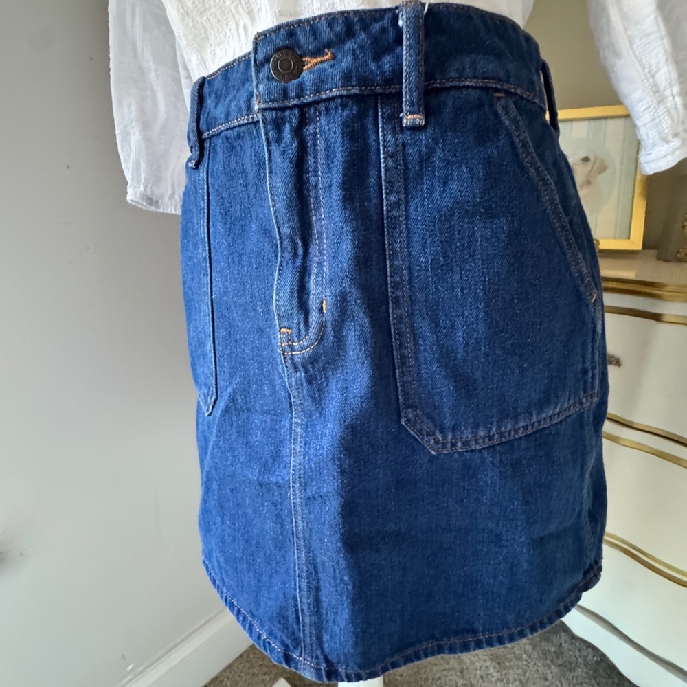 Old Navy Indigo Denim Skirt
